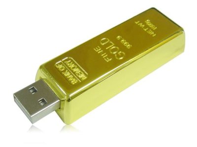 Barretta in Oro USB 1