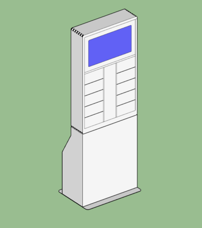 M-S02 con nuovo piedistallo e video con sistema Android