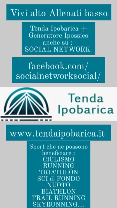 Tenda Ipobarica + SOCIAL