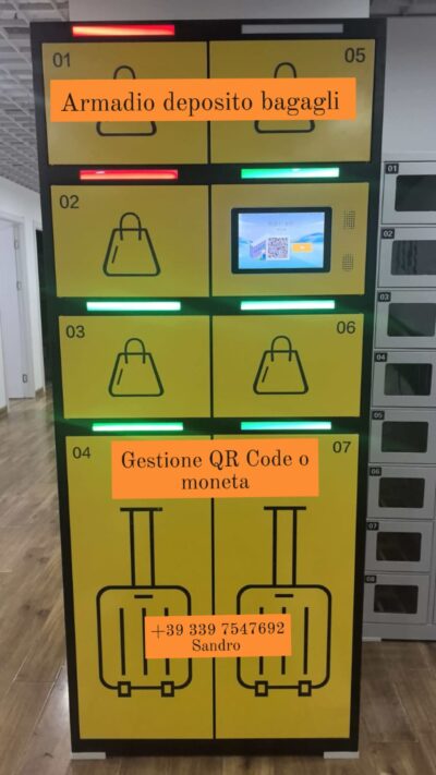 ARMADIETTO PER TROLLEY BORSE